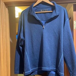 Men's Blue Pebble Beach Sweater, large